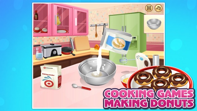 Cooking Games：Making Donuts(圖4)-速報App