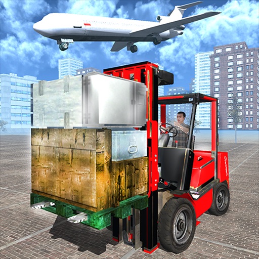 Super Forklift Cargo Truck Drive Simulator Game icon