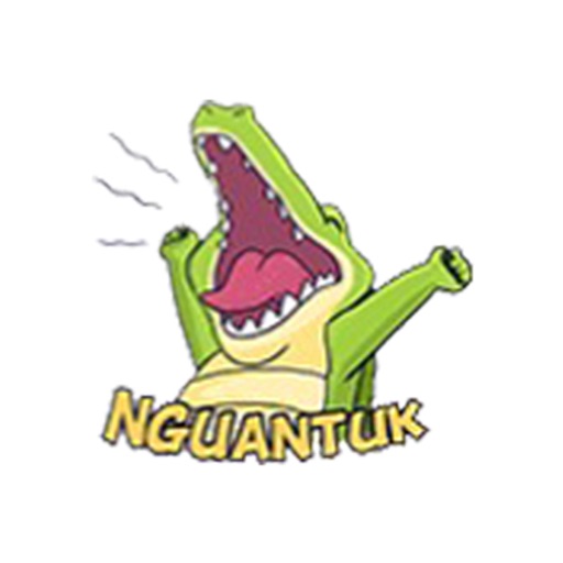 Crocodile Cute - TKS Sticker