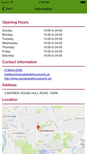 Pizza Kebab House York(圖3)-速報App