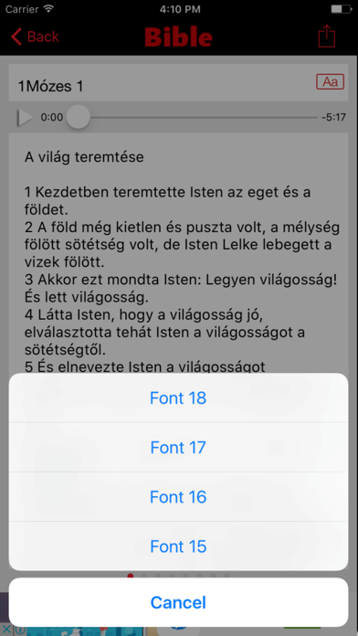 How to cancel & delete Revised Hungarian Bible (Audio) from iphone & ipad 2