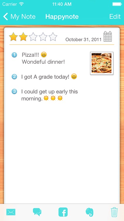 Think happy thoughts! Happynote screenshot-3