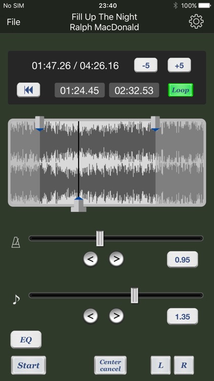 Pitch / Tempo / EQ (for dictation) - Tune Changer