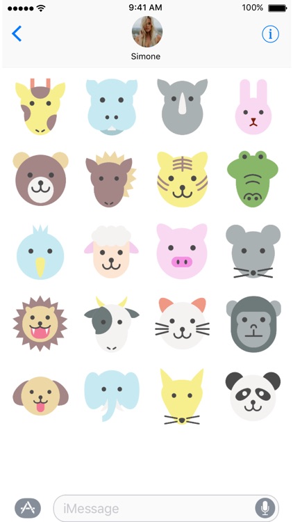 Cute Animal Stickers