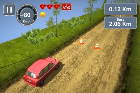 Mini Retro Racing 3D screenshot 2