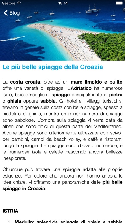 Croazia in App - Offerte ed informazioni screenshot-3