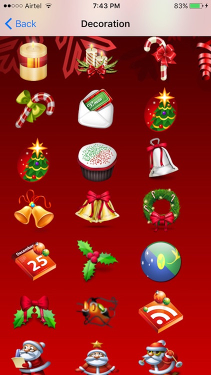 Christmas Emoji - Animated Emojis Stickers