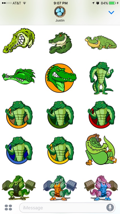 Gator Stickers