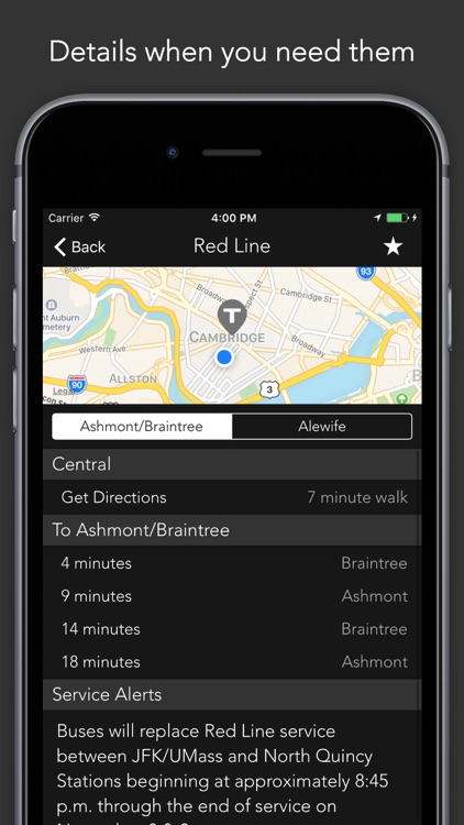 ProximiT - Boston MBTA Tracker for Bus and Subway screenshot-3