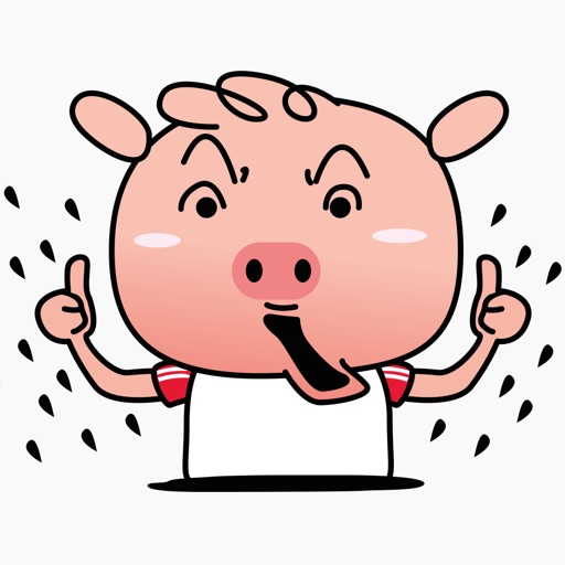 Nasty Piglet - Funniest Stickers Ever for iMessage icon