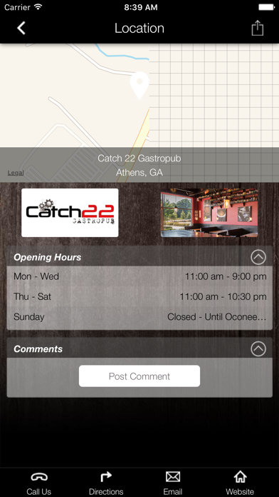 How to cancel & delete Catch 22 Gastropub from iphone & ipad 3