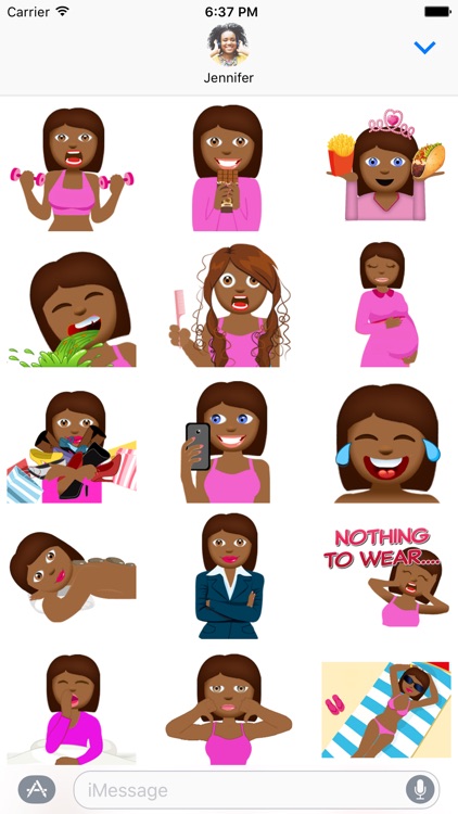 Tyra – Sassy Emoji Stickers for Women on iMessage