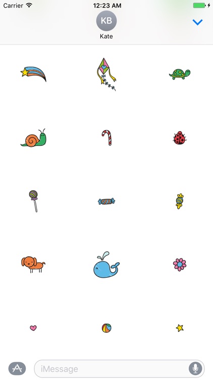 Childrens Drawing Stickers