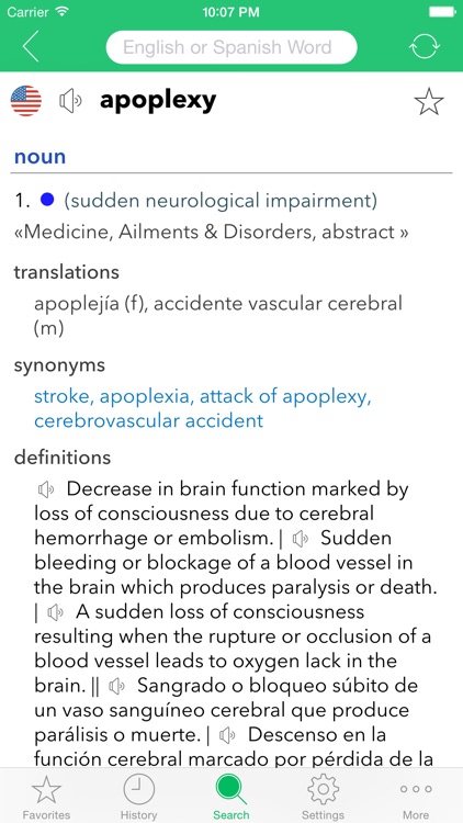 English Spanish Medicine Dictionary