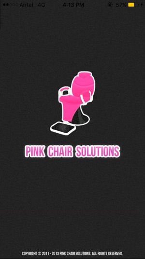 Pink chair