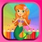 The Mermaid Fairy Tale in the sea, Mermaid Coloring Book of cute mermaid picture