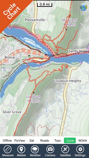 Harpers Ferry National Park - GPS Map Na