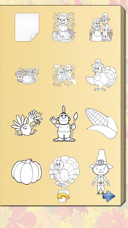 Thanksgiving Coloring Book! screenshot-3