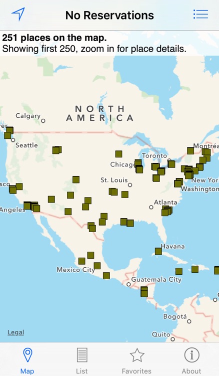 No Reservations Restaurant Locator by MapMuse screenshot-4