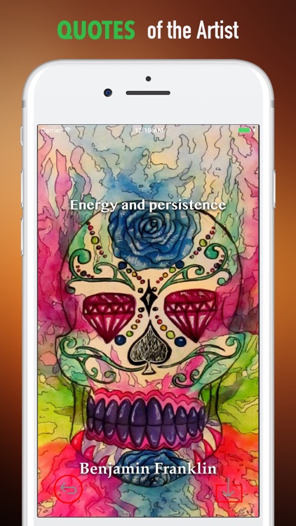 Sugar Skulls Wallpapers HD|Quotes,Art Pictures screenshot-3