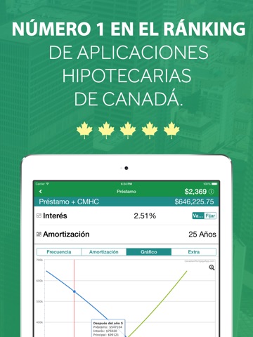 Canadian Mortgage App screenshot 2