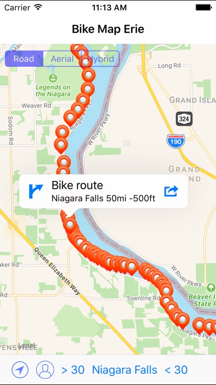 Bike Map Erie