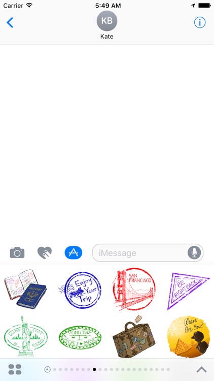 Travel Stickers and Destination Landmarks