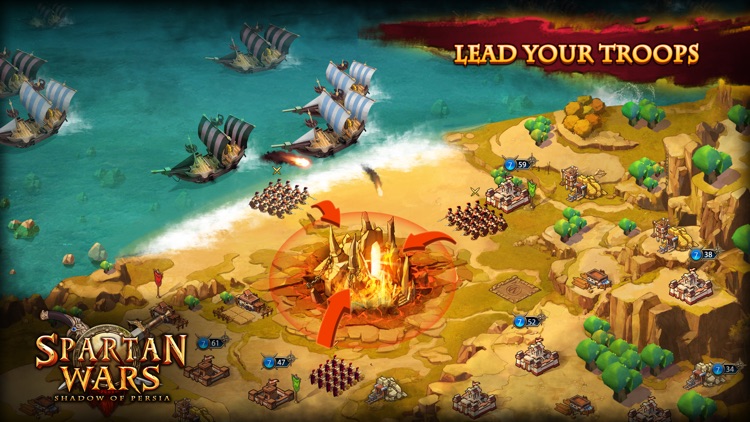 Spartan Wars: MMO Battle Strategy Game