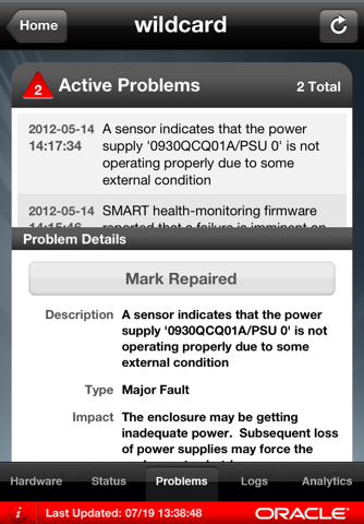 Oracle ZFS Appliance Monitor screenshot 4