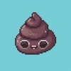 Cute Pixel Poop