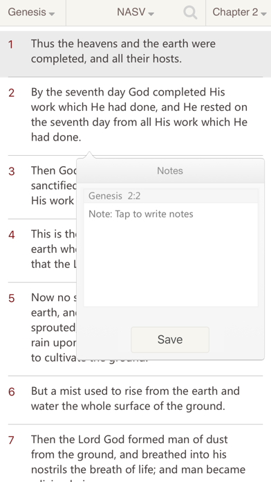 NASV Bible(Holy Bible NASV+Chinese Union Version) screenshot 3