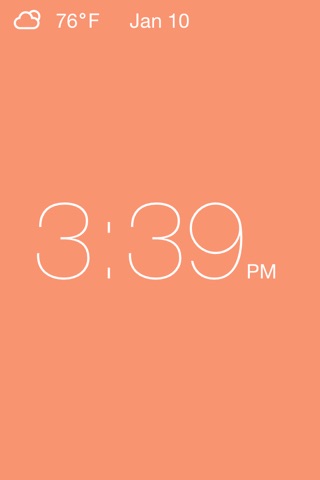 Clock - Modern deskclock with nightstand mode screenshot 4