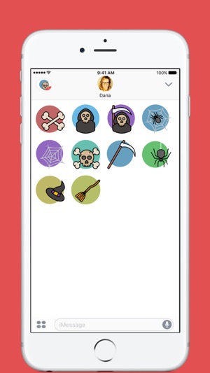 Halloween stickers by Linh Pham for iMessage(圖2)-速報App