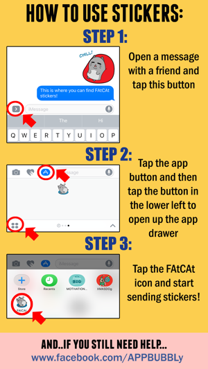FAt CAt Animated Stickers(圖2)-速報App