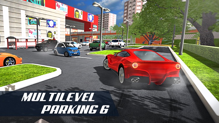 Multi Level Car Parking 6 Shopping Mall Garage Lot