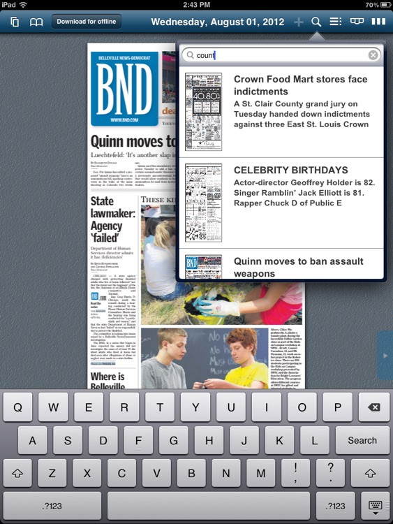 Belleville News-Democrat E-Edition