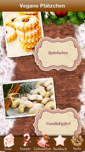 Vegane Plätzchen - Vegan! Rezepte Weihnachten(圖2)-速報App