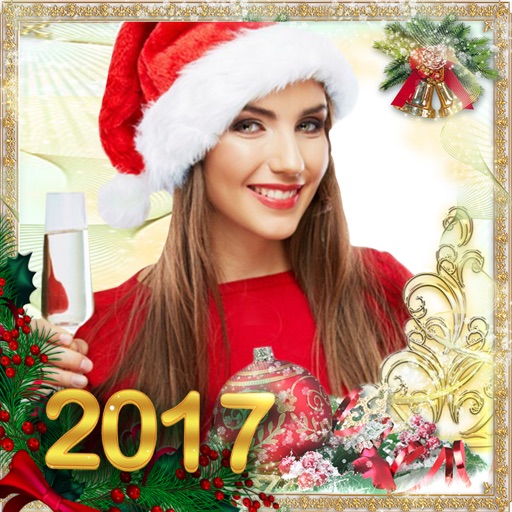 Happy New Year Greeting e.Card Maker Photo Frame.s icon