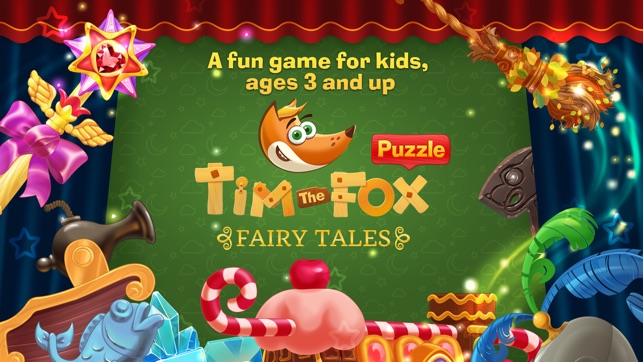 Tim the Fox - Puzzle - Fairy Tales Free