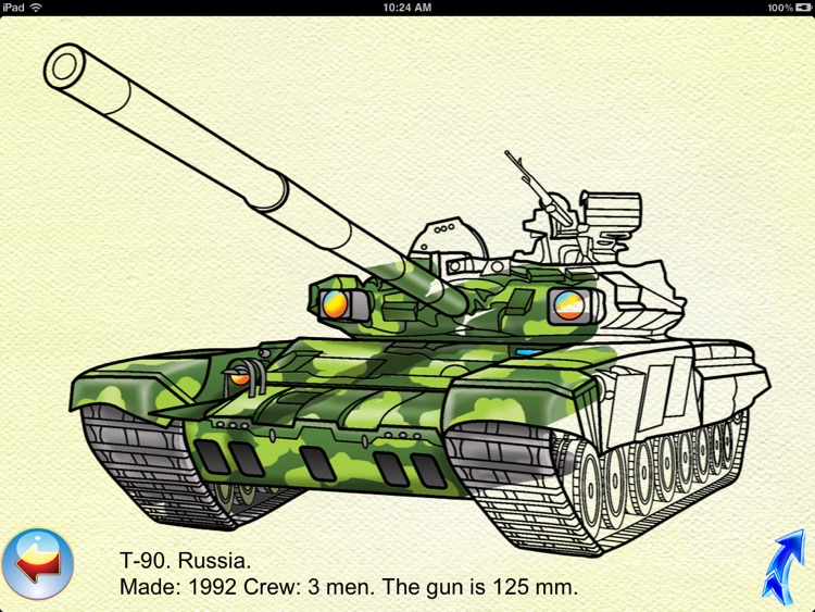 Tanks - coloring book screenshot-4