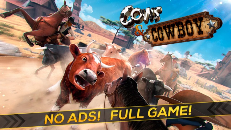 Cows & Cowboy Game | Funny Cow Simulator Games 3D