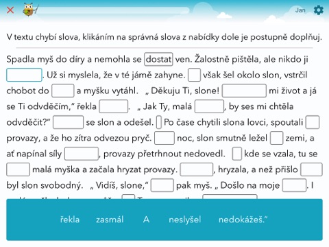 Včelka - osobní trenér čtení screenshot 4