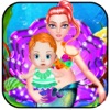 Mermaid Baby Born - Pregnant mermaid mommy game