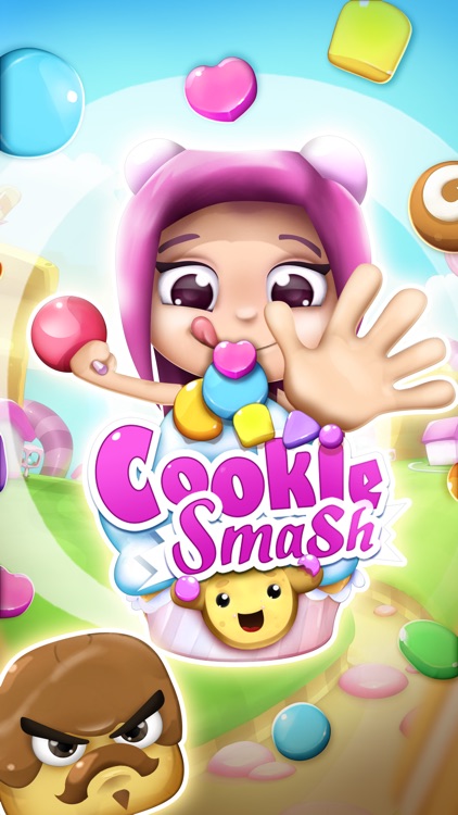 Cookie Smash Match 3 Game: Swap Candies and Crush Sweet.s in Adventorous Juicy Land