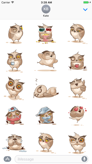 Sticker Me: Funny Owl(圖2)-速報App