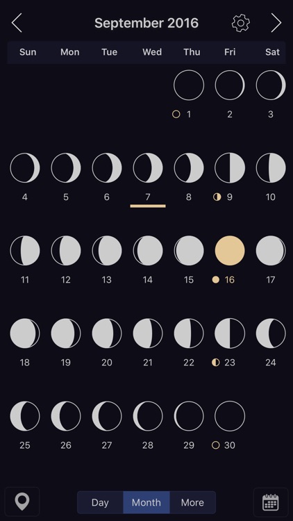 Moon Calendar Pro
