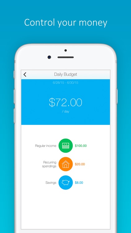 Daily Budget Original - Saving Is Fun!