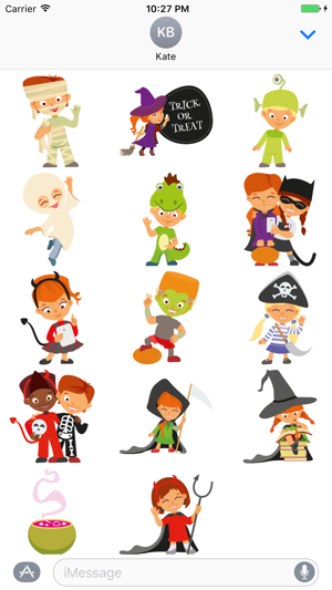 Crazy Halloween Sticker for iMessage #6(圖2)-速報App