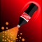 We've just added few mentos to our flippy coke soda bottle to give you more fun