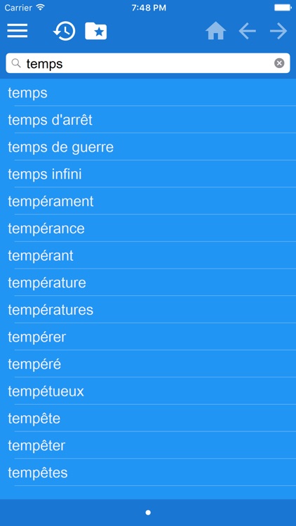 Turkish French dictionary